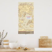 2010年ソーシャルネットワーキングマップ ポスター (キッチン)