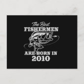 2010年代最高の釣り人誕生日プレゼント ポストカード (正面)