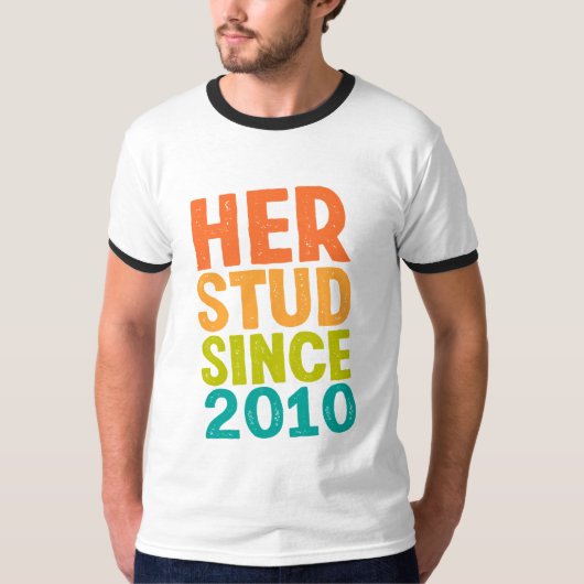 2010年以来の彼女のスタッド Tシャツ (正面)