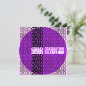 2010年卒業クラス·パープル·フォント発表 招待状 (スタンド正面)