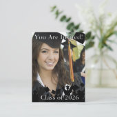 2010年卒業招待状クラス インビテーションポストカード (スタンド正面)