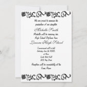 2010年卒業招待状 招待状 (裏面)