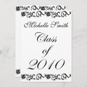 2010年卒業招待状 招待状 (正面/裏面)