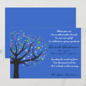 2010年卒業生活招待状クラス 招待状 (正面/裏面)