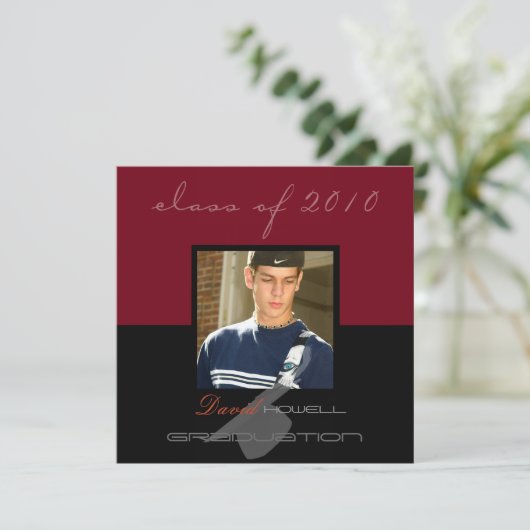 2010年卒業/Cap 招待状 (スタンド正面)