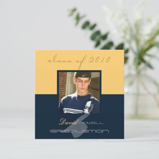 2010年卒業/Cap 招待状 (スタンド正面)