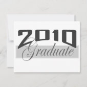 2010年度卒業生 案内状 (正面)