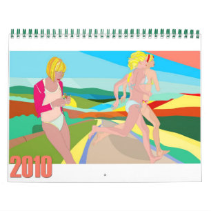 2010年暦図解入りの、写真付きの（ネロスネロ） カレンダー