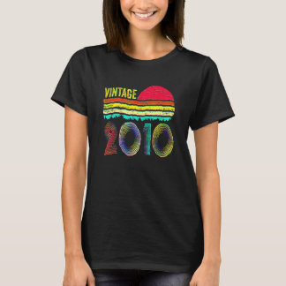 2010年生まれクラシックビンテージ12歳の誕生日 Tシャツ