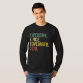 2010年素晴らし11月以来12誕生日ギフト12 Tシャツ (正面フル)