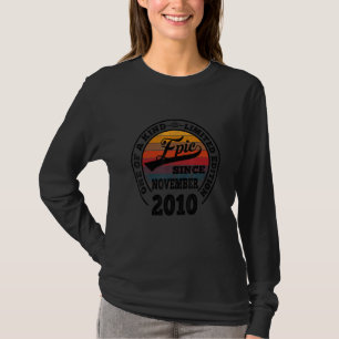 2010年素晴らし11月12日誕生日12年 Tシャツ