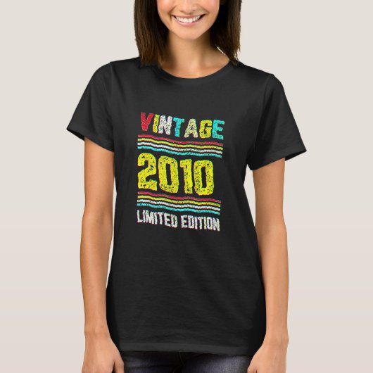 2010年製 ヴィンテージ 12歳 12歳の誕生日 Tシャツ (正面)