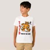 2010年間のトラ Tシャツ (正面フル)