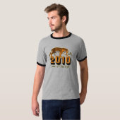 2010年間のトラ Tシャツ (正面フル)