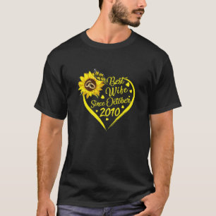 2010年10月最高の10th Weddin以来の女性のTU妻 Tシャツ