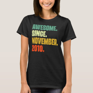 2010年11月12日素晴らしBirから12歳 Tシャツ