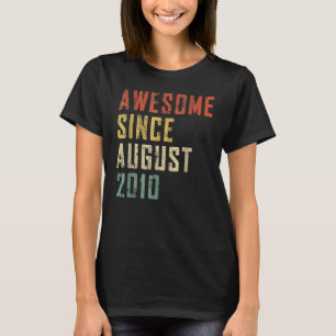 2010年12素晴らし日威厳がある誕生12歳 Tシャツ