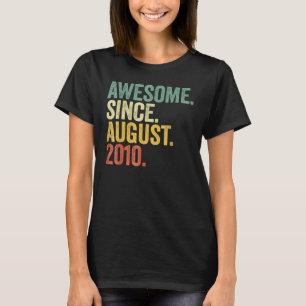 2010年12素晴らし日威厳がある誕生12歳 Tシャツ