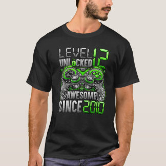 2010年12誕生日以素晴らし降のレベル12のロック解除 Tシャツ