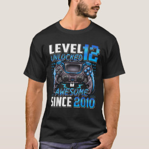 2010年12誕生日以素晴らし降のレベル12のロック解除 Tシャツ