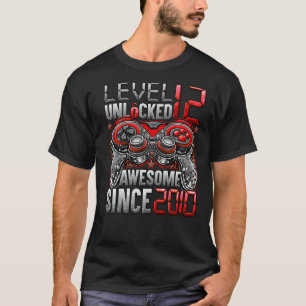 2010年12誕生日以素晴らし降のレベル12のロック解除 Tシャツ