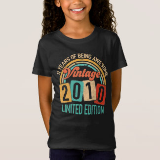 2010年12誕生日12素晴らし歳 Tシャツ