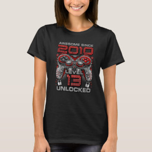 2010年13誕生日以素晴らし降のレベル13のロック解除 Tシャツ