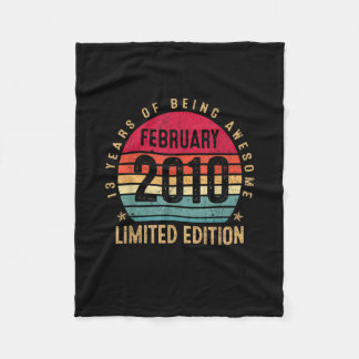 2010年2月に行われた第13誕生日ギフト限定 フリースブランケット