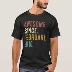 2010年2月13日素晴らし誕生から13歳 Tシャツ