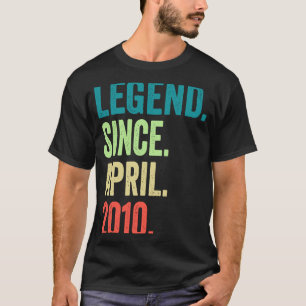 2010年4月13誕生日以来13歳 Tシャツ