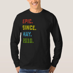 2010年5月以来12誕生日叙事詩12歳1 Tシャツ