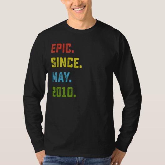 2010年5月以来12誕生日叙事詩12歳1 Tシャツ (正面)