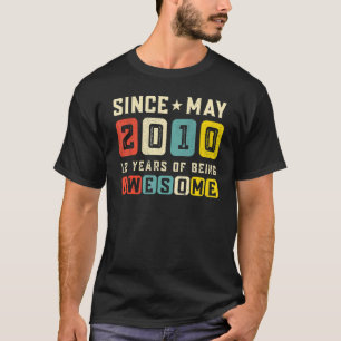 2010年5月素晴らしからの12誕生日ヴィンテージ Tシャツ