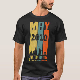 2010年5月11誕生日11歳2010年誕生日Vin Tシャツ