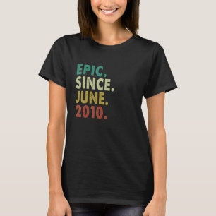 2010年6月12誕生日以来12歳 Tシャツ