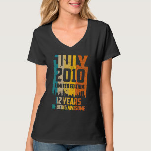 2010年7月以来12誕生日12素晴らし年 Tシャツ