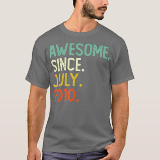 2010年7素晴らし月12誕生日以降 Tシャツ