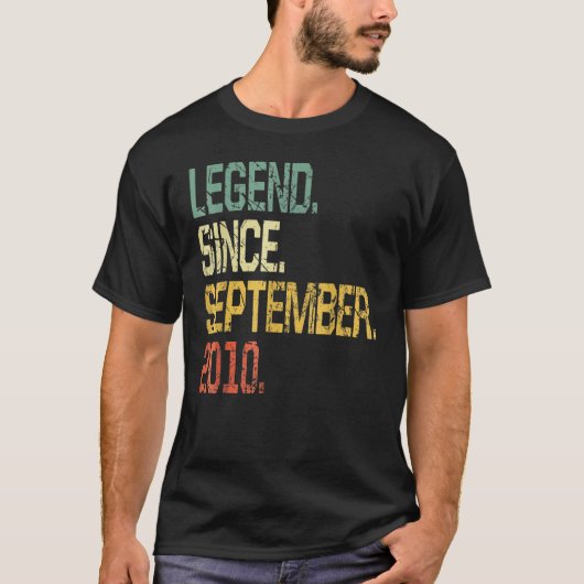 2010年9月12日Birから12歳の伝説 Tシャツ (正面)