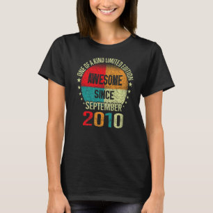 2010年9月12素晴らし日以来12歳 Tシャツ