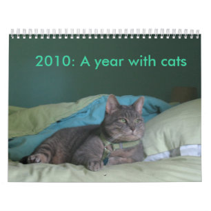 2010年: 猫との年 カレンダー