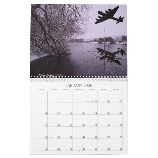 2010年 航空芸術 カレンダー (1月 2026)