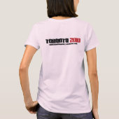 2010生き延び年地震 Tシャツ (裏面)