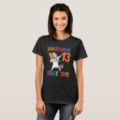 2010素晴らし年からダビング・ユニコーン13誕生日1 Tシャツ (正面フル)