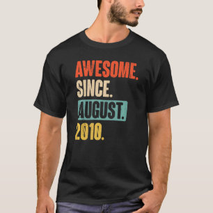 2010素晴らし年12歳12歳から Tシャツ