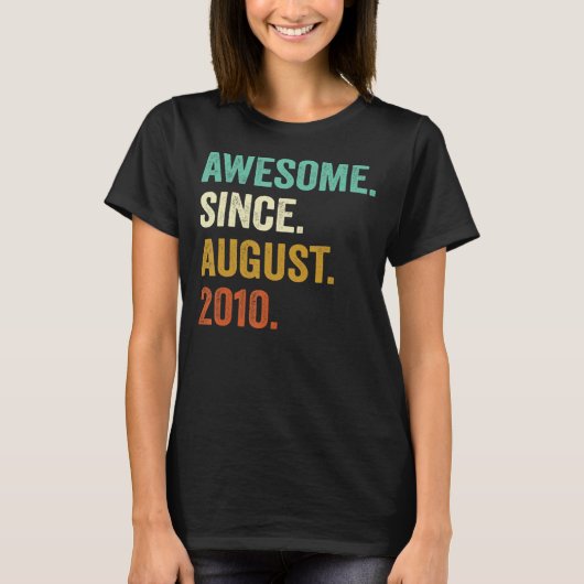 2010素晴らし年13誕生日ギフト13アイ以威厳がある来 Tシャツ (正面)