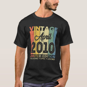 2010素晴らし年4月12日12おもしろい日 Tシャツ