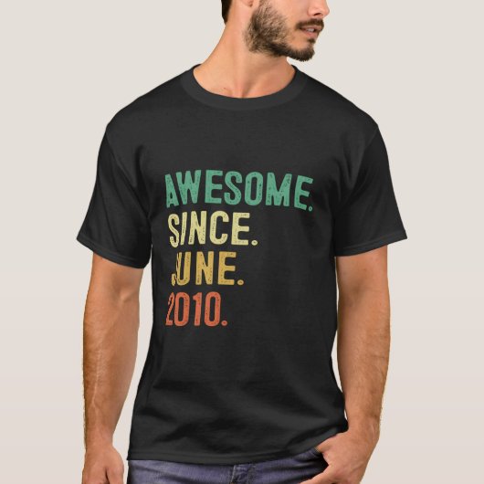 2010素晴らし年6月13日13日 Tシャツ (正面)
