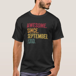 2010素晴らし年9月10日誕生日ギフト10 Tシャツ