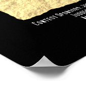 2010青少年書コンテスト – 影響 ポスター (角)