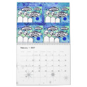 2010風変りな宇宙のカレンダー カレンダー (2月 2027)
